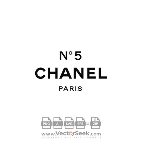 chanel no 5 logo vector